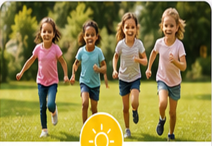 Children playing outside